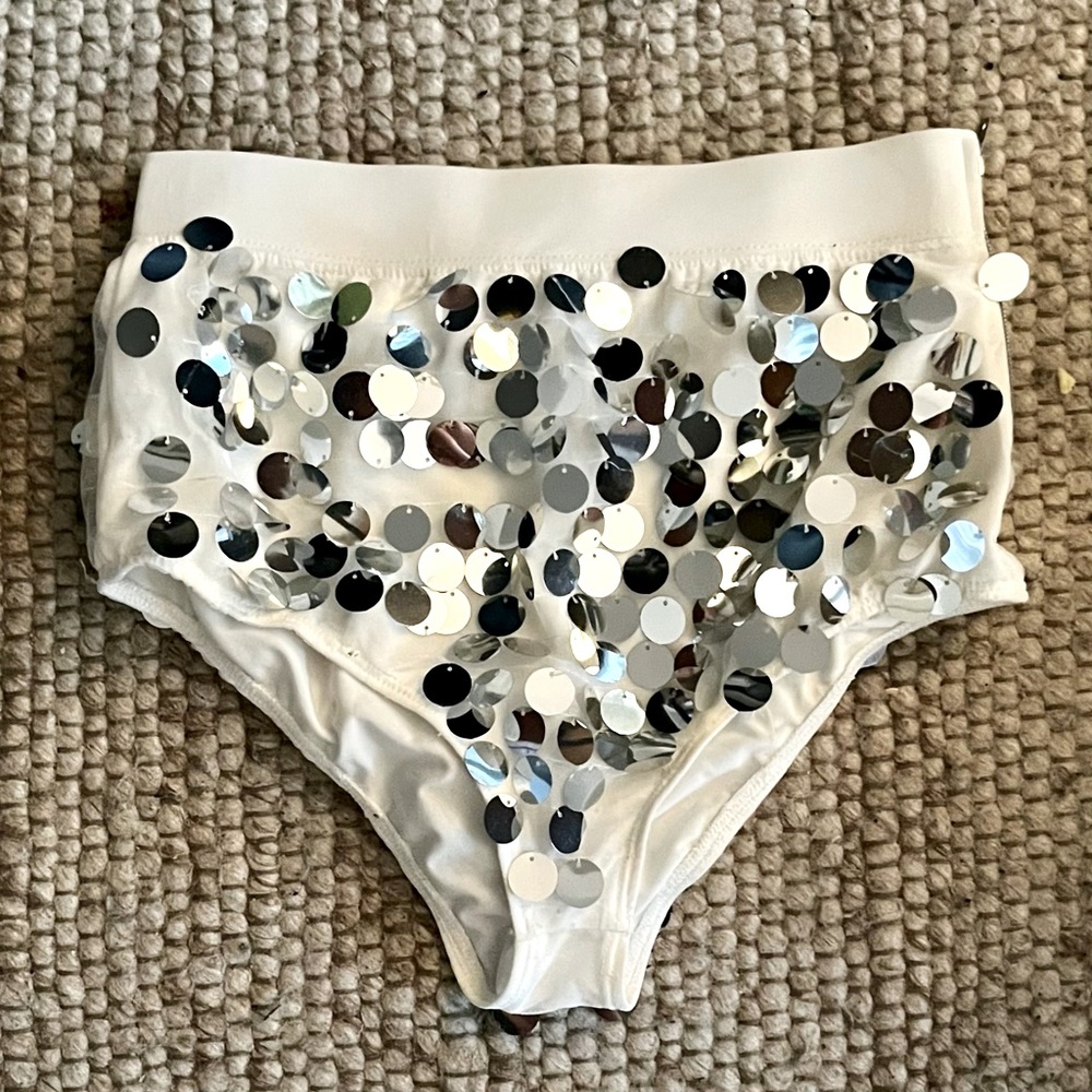 Sequin booty shorts